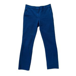 Diane von Furstenberg DVF Genesis Navy Blue Slim Slacks Pants Size 4